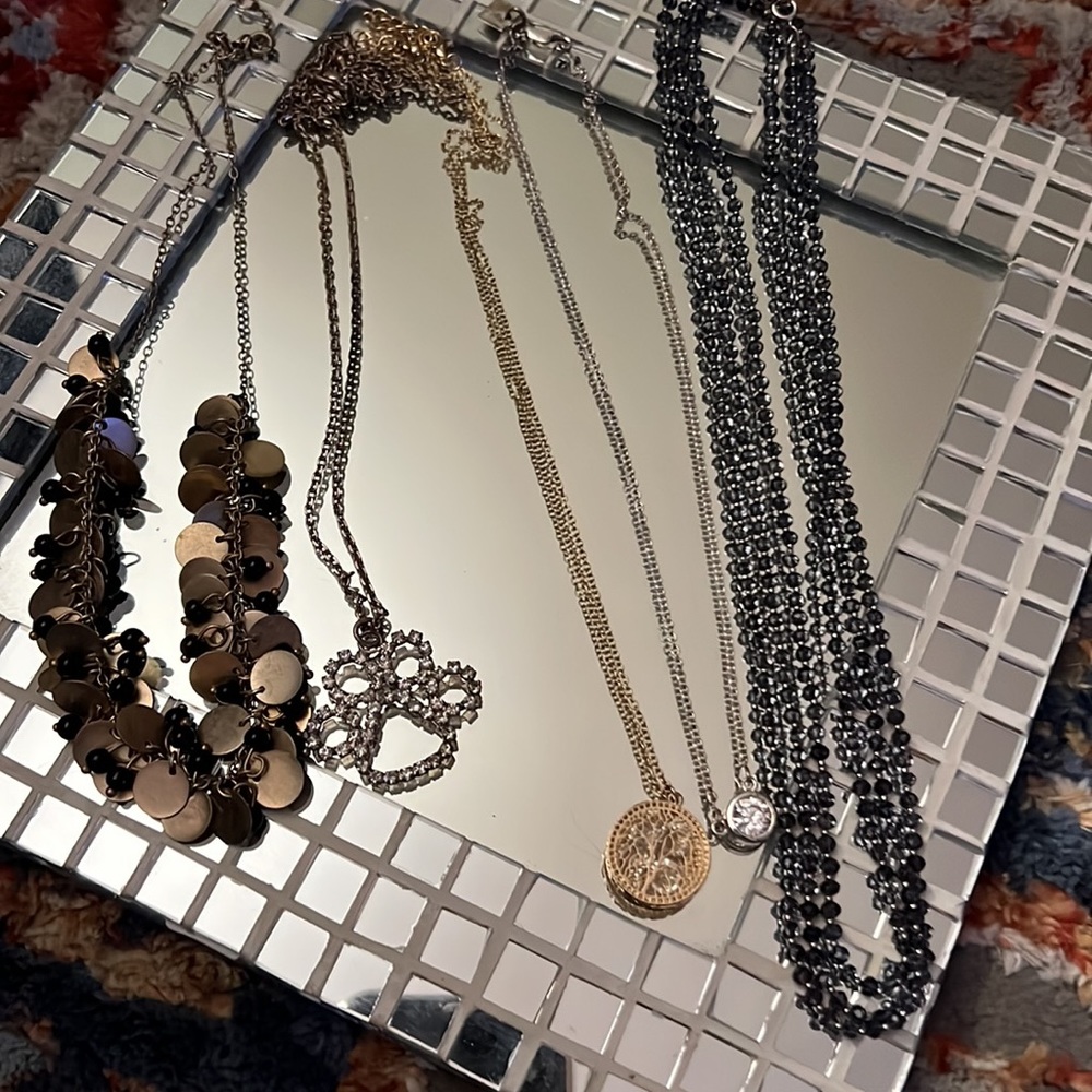 7 necklaces!